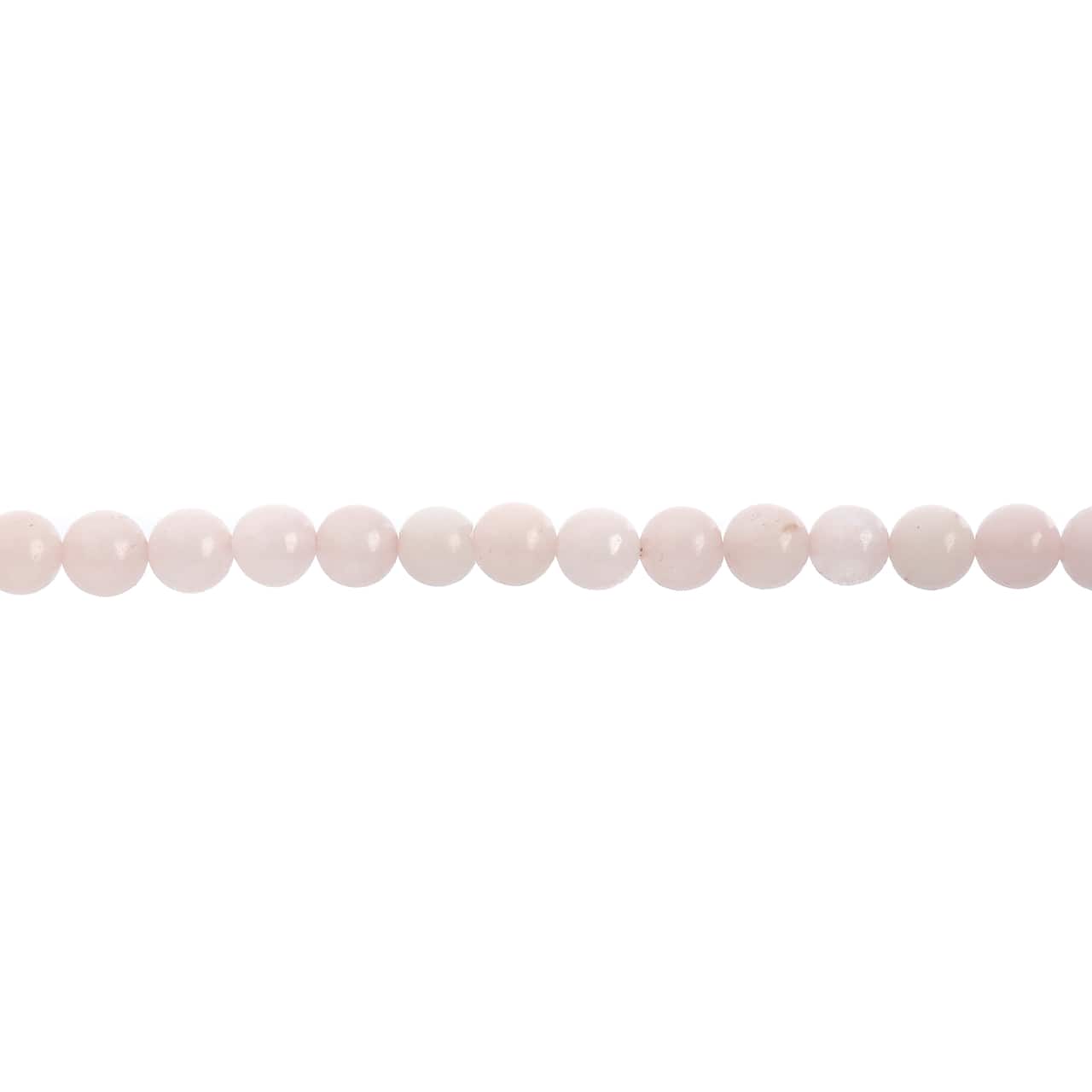 John Bead Earth's Jewels Natural Stone Round Beads, 6mm